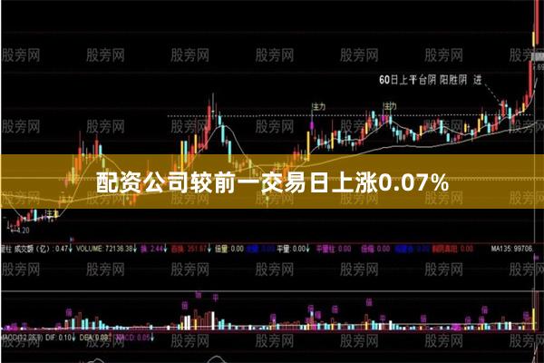 配资公司较前一交易日上涨0.07%